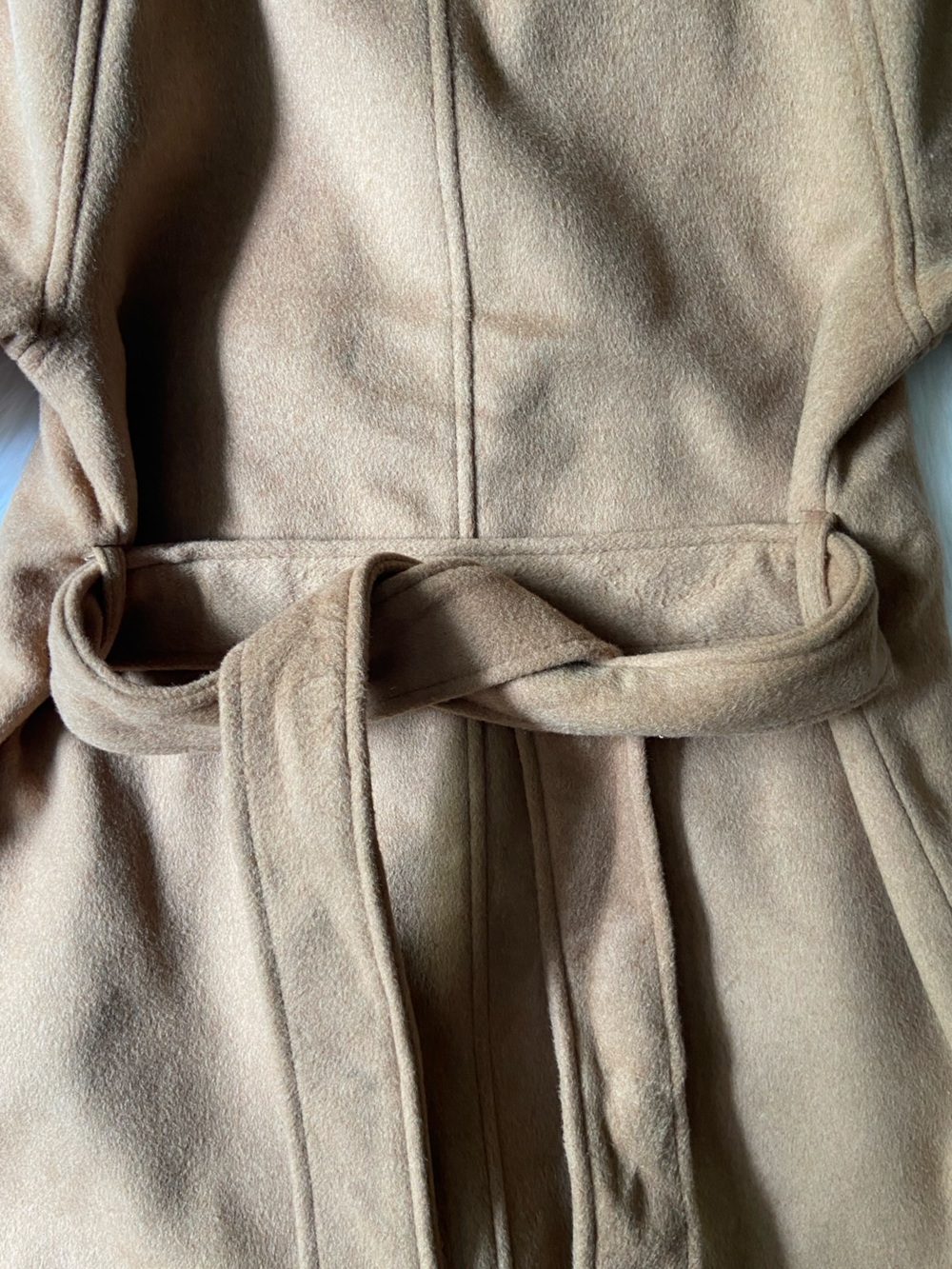 wool-blend belted coat - Picture 9 of 9